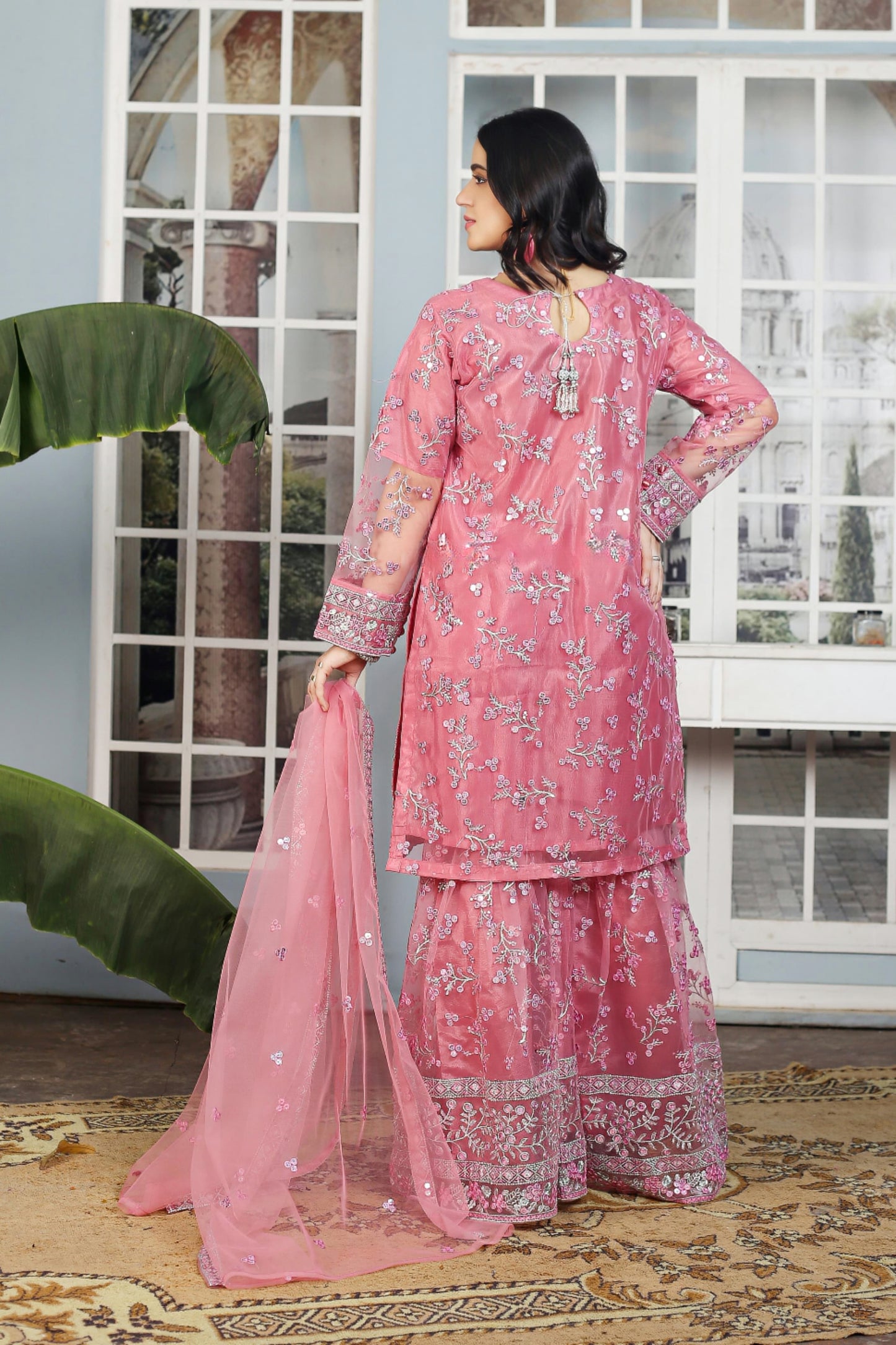 Sherara Set Work A Perfect Blend of Tradition and Glamour | FF-032